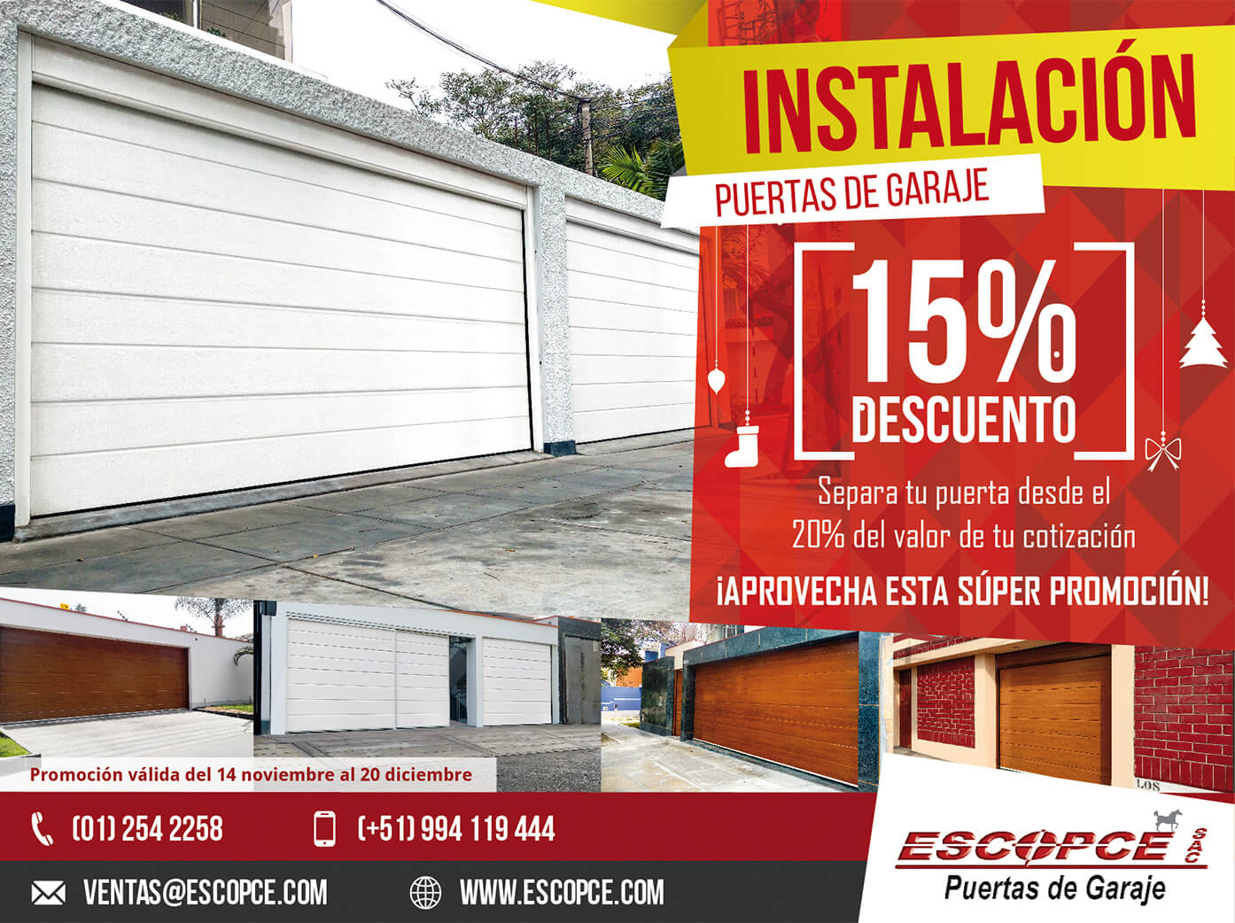 Promociones del mes Escopce